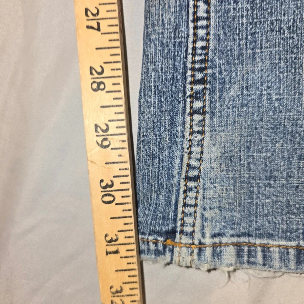 Old Navy Bootcut Jeans 10 Long Womens Blue Stretch Medium Wash Denim
